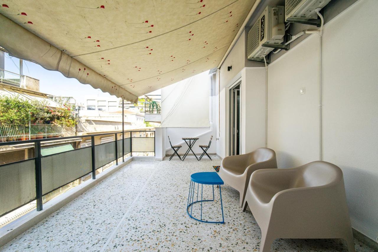 Majestic Flat With Huge Terrace In The City Center Athens Ngoại thất bức ảnh
